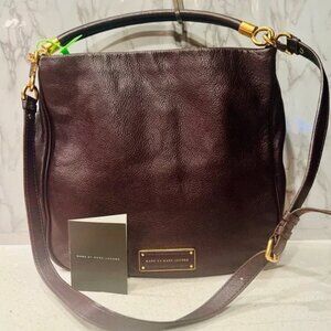 Marc Jacobs Deep Bordeaux Leather ($498)